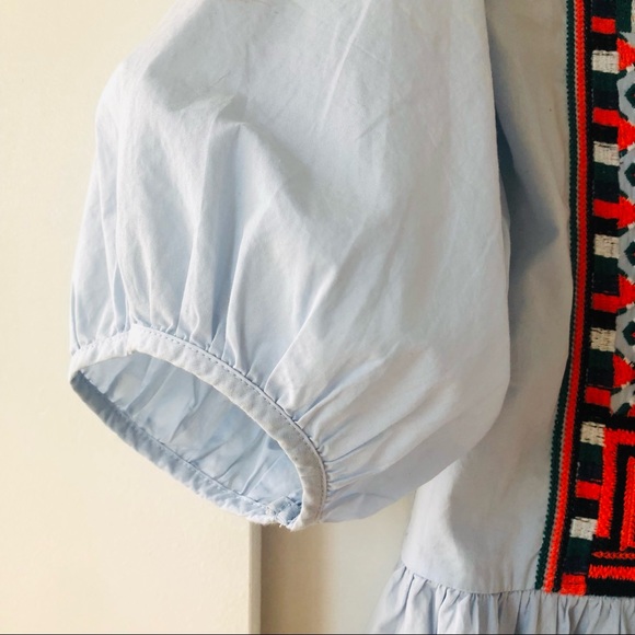 Boho Beauty 💙 Zara Gently Worn gorgeous dress with details! Loved & letting go. - Picture 9 of 9